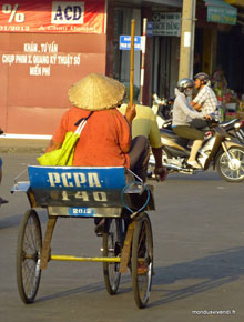 Cyclopousse - Chaudoc - Vietnam